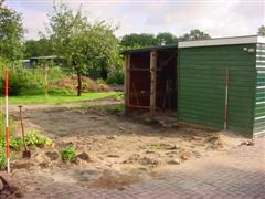 Nieuwbouw van oude naar nieuwe garage door De HJL Groep uit Wapserveen
